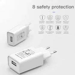 Dr. Phone-DrPhone LS5 - Gecertificeerde Universele USB Lader - 5W Lader - wandlader - 5V/1A - Thuislader - Adapter - Wit€ 9,95€ 8,22Thuislader/ Wandlader 