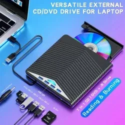 Dr. Phone-DrPhone FusionDrive 7-in-1 – Externe DVD-Speler en Brander in Één Compact Design - USB 3.0/ SD-kaartlezer/ SD-kaartslot€ 39,95€ 33,02DVD/RW Spelers