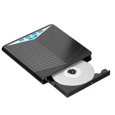 Dr. Phone-DrPhone FusionDrive 7-in-1 – Externe DVD-Speler en Brander in Één Compact Design - USB 3.0/ SD-kaartlezer/ SD-kaartslot€ 39,95€ 33,02DVD/RW Spelers