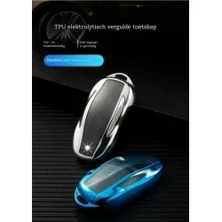 Dr. Phone-DrPhone KeyShell – Siliconen Sleutelhoes Geschikt Voor De Tesla Model X – Dubbele Laag Bescherming - Zwart€ 19,95€ 16,49Hoesjes / Covers