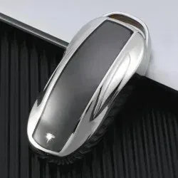 Dr. Phone-DrPhone KeyShell – Siliconen Sleutelhoes Geschikt Voor De Tesla Model 3/Y – Dubbele Laag Bescherming - Zilver€ 19,95€ 16,49Hoesjes / Covers