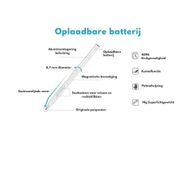 Dr. Phone-DrPhone ProLogic6 - Actieve Stylus Pen - MPP 2.0 - 4096 Drukpunten - Voor o.a. Surface Series /HP en Meer - Zwart€ 47,95€ 39,63DrPhoneStylus pen