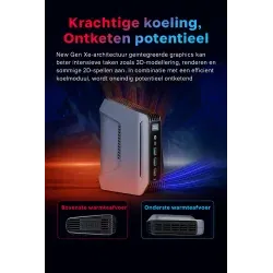 Dr. Phone-Elementkey OblivionX – Compacte Game & Design PC – Intel Core Ultra 7 165H – 32GB DDR5 – 2TB NVMe SSD – 16 Cores – 5.0GHz -Win11€ 1.199,95€ 991,69ElementkeyMini Computer