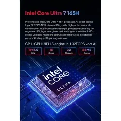 Dr. Phone-Elementkey OblivionX – Compacte Game & Design PC – Intel Core Ultra 7 165H – 32GB DDR5 – 2TB NVMe SSD – 16 Cores – 5.0GHz -Win11€ 1.199,95€ 991,69ElementkeyMini Computer