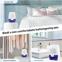 Dr. Phone-DrPhone EcoFresh – Draagbare Luchtontvochtiger – Verwijderbare Watertank – Vochtabsorber – Luchtdroger€ 44,95€ 37,15Luchtbevochtigers (Humidifier)