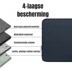 Dr. Phone-DrPhone S05 Tablet / Laptop Beschermhoes - Cover tot 13 inch – Sleeve met handvat - Grijs€ 19,95€ 16,49Laptoptas