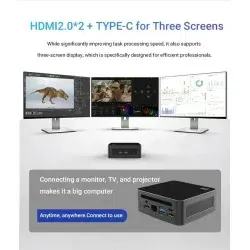 Dr. Phone-Elementkey AIR5 - Mini PC - Desktop Computer - i5-12450H – 4.4 Turbo Frequentie - 16GB RAM Samsung 1TB SSD - Windows 11 PRO€ 749,95€ 619,79Computer