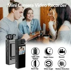 Dr. Phone-DrPhone ActionCore – Draagbare Full HD Action Camera met Infrarood Nachtzicht - Bewegingsdetectie - 180° Draaibare Lens€ 44,95€ 37,15Actioncam