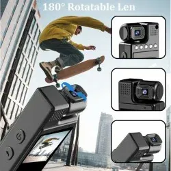Dr. Phone-DrPhone ActionCore – Draagbare Full HD Action Camera met Infrarood Nachtzicht - Bewegingsdetectie - 180° Draaibare Lens€ 44,95€ 37,15Actioncam