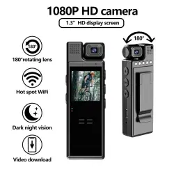 Dr. Phone-DrPhone ActionCore – Draagbare Full HD Action Camera met Infrarood Nachtzicht - Bewegingsdetectie - 180° Draaibare Lens€ 44,95€ 37,15Actioncam