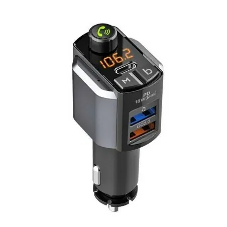 Dr. Phone-DrPhone BC29 – Bluetooth 5.0 FM-Transmitter - Handsfree Bellen - USB-C PD & USB Q.C3.0 - Geavanceerde Ingebouwde Beveiliging€ 24,95€ 20,62FM-transmitter / Carkit