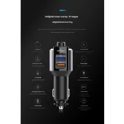 Dr. Phone-DrPhone BC29 – Bluetooth 5.0 FM-Transmitter - Handsfree Bellen - USB-C PD & USB Q.C3.0 - Geavanceerde Ingebouwde Beveiliging€ 24,95€ 20,62FM-transmitter / Carkit