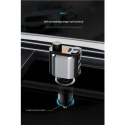 Dr. Phone-DrPhone BC29 – Bluetooth 5.0 FM-Transmitter - Handsfree Bellen - USB-C PD & USB Q.C3.0 - Geavanceerde Ingebouwde Beveiliging€ 24,95€ 20,62FM-transmitter / Carkit