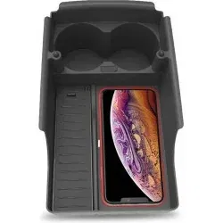 Dr. Phone-DrPhone ChargeCrate – 1OW Draadloze Oplader En Middenconsole Opbergdoos Geschikt Voor Tesla Model X/S – Dubbele Bekerhouder€ 149,95€ 123,93Carkit