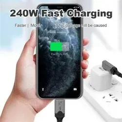 Dr. Phone-DrPhone NRG2 – Thunderbolt 5 Datakabel Kabel - 80Gbps -240W Power Delivery - 16K Display Ondersteuning – 0.5 Meter - Zwart€ 27,95€ 23,10Kabel & Lader