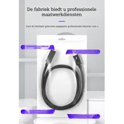 Dr. Phone-DrPhone NRG4 - Thunderbolt 5 Extensiekabel – 240W PD - 80Gbps Datasnelheid 8K@60Hz Video - USB-C Male Naar Female - 0.8 Meter€ 24,95€ 20,62Kabel & Lader