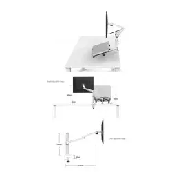 Dr. Phone-DrPhone FlexMount – 2 In 1 Bureaustandaard Voor Laptop en Monitor – Monitoren Van 10"–32" – Laptops van 10"–15"€ 99,95€ 82,60Notebookstandaard
