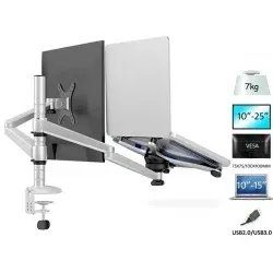 Dr. Phone-DrPhone FlexMount – 2 In 1 Bureaustandaard Voor Laptop en Monitor – Monitoren Van 10"–32" – Laptops van 10"–15"€ 99,95€ 82,60Notebookstandaard