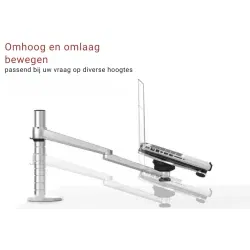 Dr. Phone-DrPhone FlexMount – 2 In 1 Bureaustandaard Voor Laptop en Monitor – Monitoren Van 10"–32" – Laptops van 10"–15"€ 99,95€ 82,60Notebookstandaard