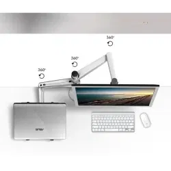 Dr. Phone-DrPhone FlexMount – 2 In 1 Bureaustandaard Voor Laptop en Monitor – Monitoren Van 10"–32" – Laptops van 10"–15"€ 99,95€ 82,60Notebookstandaard