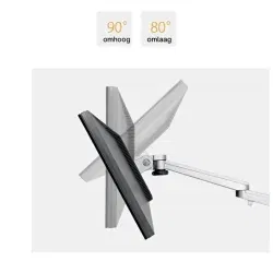 Dr. Phone-DrPhone FlexMount – 2 In 1 Bureaustandaard Voor Laptop en Monitor – Monitoren Van 10"–32" – Laptops van 10"–15"€ 99,95€ 82,60Notebookstandaard