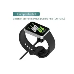 Dr. Phone-DrPhone USB Oplaadkabel – Geschikt voor Galaxy Fit 3 R390 – 5V 1A – Compact en Betrouwbaar Opladen – Zwart – 1M€ 10,95€ 9,05Samsung8720118695982