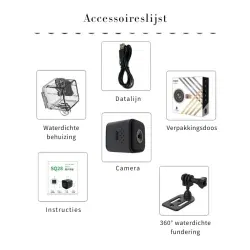 Dr. Phone-DrPhone ActionCore – Action Camera – Waterdicht Tot 30 Meter – 1080P Full HD – Infrarood Nachtvisie - Bewegingsdetectie€ 39,95€ 33,02Actioncam
