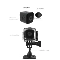 Dr. Phone-DrPhone ActionCore – Action Camera – Waterdicht Tot 30 Meter – 1080P Full HD – Infrarood Nachtvisie - Bewegingsdetectie€ 39,95€ 33,02Actioncam
