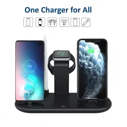 Dr. Phone-DrPhone EliteCharge - 4-Poort Draadloze Oplaadstation – 10W Snelladen - Anti-Slip Design – Oververhittingsbeveiliging€ 24,95€ 20,62Oplaadstations