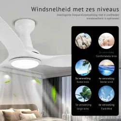 Dr. Phone-DrPhone EcoFan Plus - Plafondventilator – 6 Versnellingen – Geluid tot 30 Decibel – Voorwaartse en Achterwaartse Modus€ 159,95€ 132,19Laptop Koeler/Ventilator