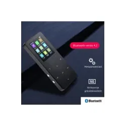 Dr. Phone-DrPhone AeroSound – Bluetooth 4.2 MP3 Speler - 1.77 inch TFT- Kleurentouchscreen - E-Book Reader Modus€ 34,95€ 28,88MP3/MP4 Speler