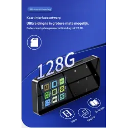 Dr. Phone-DrPhone AeroSound – Bluetooth 4.2 MP3 Speler - 1.77 inch TFT- Kleurentouchscreen - E-Book Reader Modus€ 34,95€ 28,88MP3/MP4 Speler