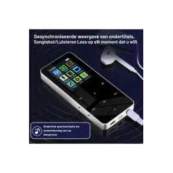 Dr. Phone-DrPhone AeroSound – Bluetooth 4.2 MP3 Speler - 1.77 inch TFT- Kleurentouchscreen - E-Book Reader Modus€ 34,95€ 28,88MP3/MP4 Speler