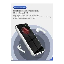 Dr. Phone-DrPhone AeroSound – Bluetooth 4.2 MP3 Speler - 1.77 inch TFT- Kleurentouchscreen - E-Book Reader Modus€ 34,95€ 28,88MP3/MP4 Speler