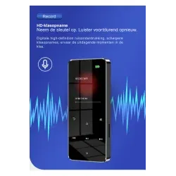 Dr. Phone-DrPhone AeroSound – Bluetooth 4.2 MP3 Speler - 1.77 inch TFT- Kleurentouchscreen - E-Book Reader Modus€ 34,95€ 28,88MP3/MP4 Speler