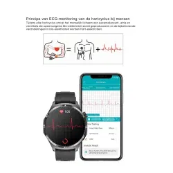 Dr. Phone-DrPhone DTX5 - 1.43 inch AMOLED Smartwatch Met Touchscreen – Hartslag Meten – ECG Functie - Bloeddruk Volgen€ 64,95€ 53,68Smartwatch