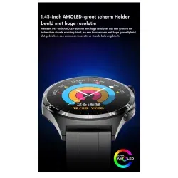 Dr. Phone-DrPhone DTX5 - 1.43 inch AMOLED Smartwatch Met Touchscreen – Hartslag Meten – ECG Functie - Bloeddruk Volgen€ 64,95€ 53,68Smartwatch