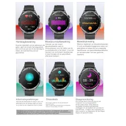 Dr. Phone-DrPhone DTX5 - 1.43 inch AMOLED Smartwatch Met Touchscreen – Hartslag Meten – ECG Functie - Bloeddruk Volgen€ 64,95€ 53,68Smartwatch