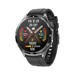 DrPhone DTX5 - 1.43 inch AMOLED Smartwatch Met Touchscreen – Hartslag Meten – ECG Functie - Bloeddruk Volgen