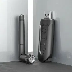 Dr. Phone-DrPhone SKYLINK E11 Bluetooth 5.3 Audio Zender met AptX Adaptive – Dual Stream – USB & AUX– Geschikt voor TV, PC, PS5, Switch€ 29,95€ 24,75DrPhone(Bluetooth) Ontvanger / Zender8720118642740