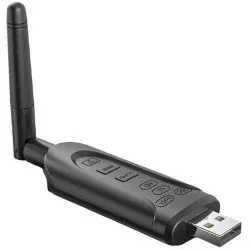 Dr. Phone-DrPhone SKYLINK E11 Bluetooth 5.3 Audio Zender met AptX Adaptive – Dual Stream – USB & AUX– Geschikt voor TV, PC, PS5, Switch€ 29,95€ 24,75DrPhone(Bluetooth) Ontvanger / Zender8720118642740