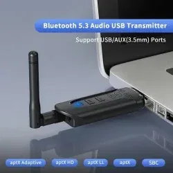 Dr. Phone-DrPhone SKYLINK E11 Bluetooth 5.3 Audio Zender met AptX Adaptive – Dual Stream – USB & AUX– Geschikt voor TV, PC, PS5, Switch€ 29,95€ 24,75DrPhone(Bluetooth) Ontvanger / Zender8720118642740