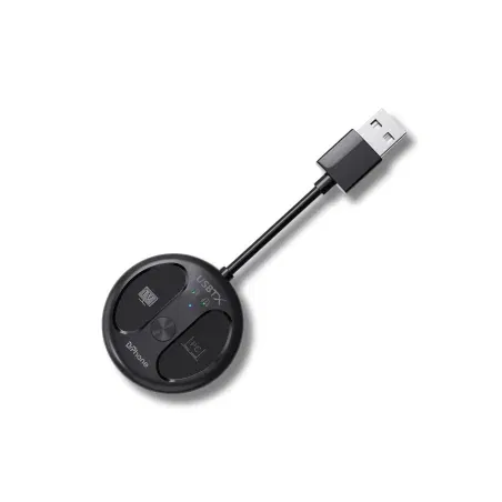 DrPhone WaveCast Bluetooth 5.4 Audio Transmitter – USB Plug & Play – 50m Bereik - Ultra Low Latency – 1-op-2 Apparaatverbinding