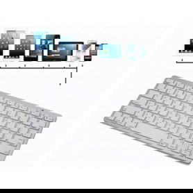 Elementkey V02 Draadloos Bluetooth Keyboard Tablets / Computers / TV Wireless Toetsenbord Windows / IOS en Android Wit