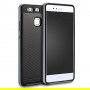 U.CASE BRAND Premium HUAWEI P9 Case GRIJS + Tempered Glass Screen Protector