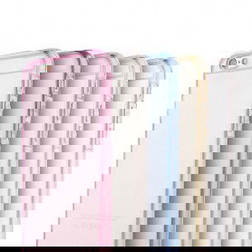 Dr. Phone-iPhone 6S Plus / 6 Plus Dual TPU Case 360 Graden Cover 2 in 1 Transparant Goud€ 9,95€ 8,22DrPhoneHoesjes / Covers