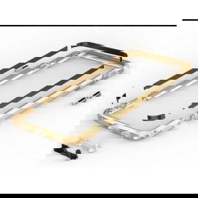 Dr. Phone-Luphie ® Aluminium Blade Design Sword Aircraft Aluminium A6061 iPhone SE / 5S / 5 - Grijs + iPhone SE / 5S / 5 Echt Glas€ 24,95€ 20,62DrPhoneHoesjes / Covers