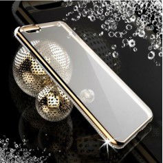 Dr. Phone-Crystal Diamant iPhone 6S PLUS / 6 PLUS Bling Case Transparant Zilver € 9,95€ 8,22DrPhoneHoesjes / Covers