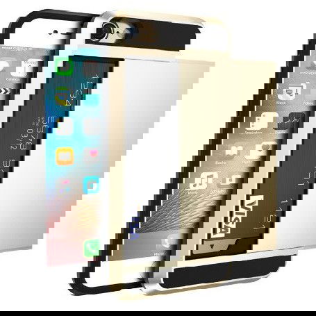 Dr. Phone-iPhone 7 Arc Card Case Premium Protection Goud€ 9,95€ 8,22DrPhoneHoesjes / Covers