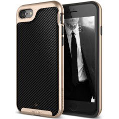 Dr. Phone-Caseology® Envoy Series iPhone 8 / 7 Carbon Fiber Black / Gold + iPhone Screenprotector HD€ 9,95€ 8,22CaseologyApple